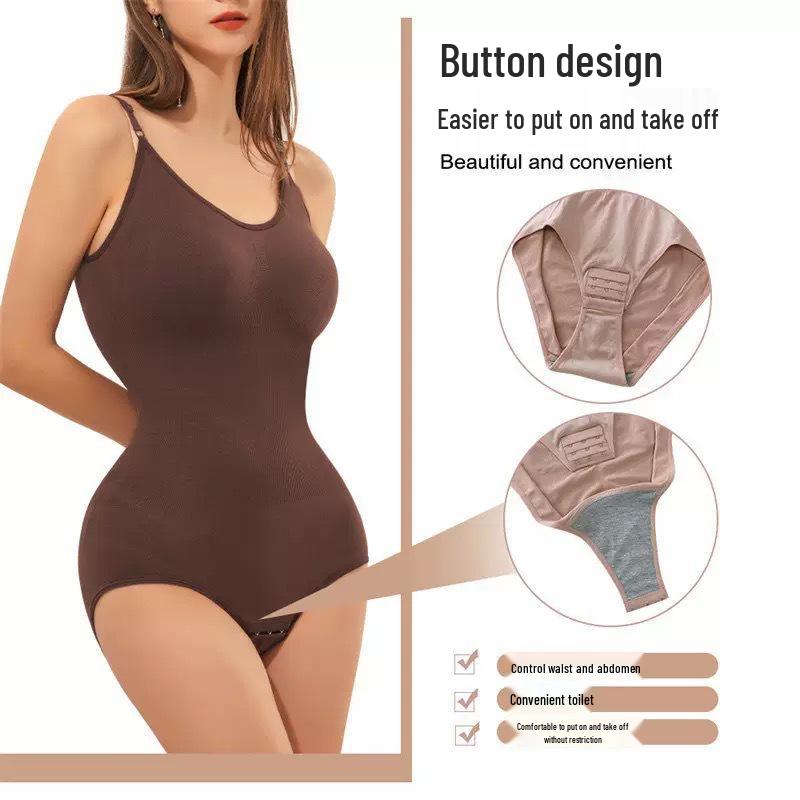 Body Modelador com Controlo de Barriga e Alças Ajustáveis