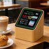 Smart WiFi Weather Digital Clock Station with Temperature Humidity Display Date for Home Bedroom Office Travel