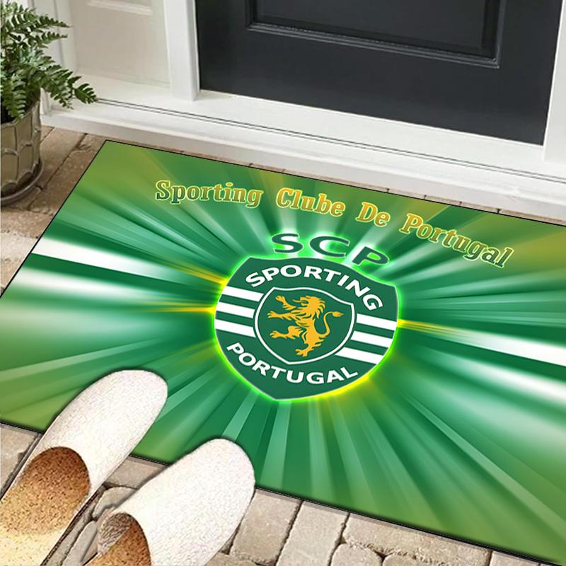 1PC Rug Sporting Football Crest Carpet, Chair Rug,Area Rug for Office Bedroom Living Rooms Bedroom, Doormat Decor Christmas Fan Gifts