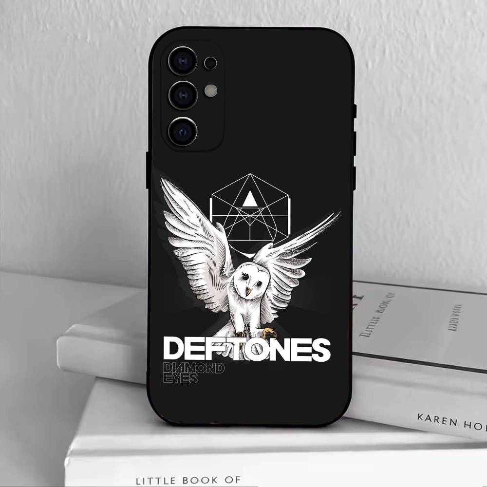 Nu-Metal Band Deftones Phone Case For Samsung S25,S24,S21,S22,S23,S30,Ultra,S20,Plus,Fe,Lite,Note,10,Black Cover