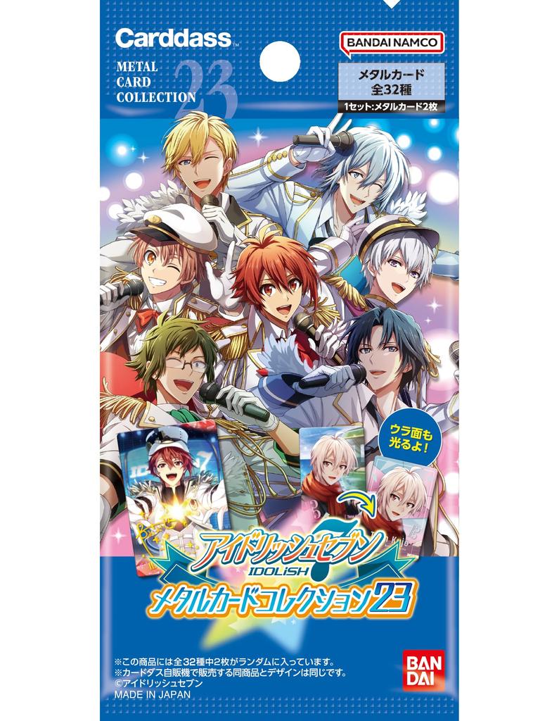 Bandai IDOLiSH7 Metal Card Collection 23 (Pack) (BOX) 24 Packs Recommended Ages: 15+