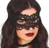 Black Venetian Lace Mask for Eyes Carnival