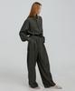 MOLLIOLLI Soft Loose Fit Long Pants [Khaki Gray]