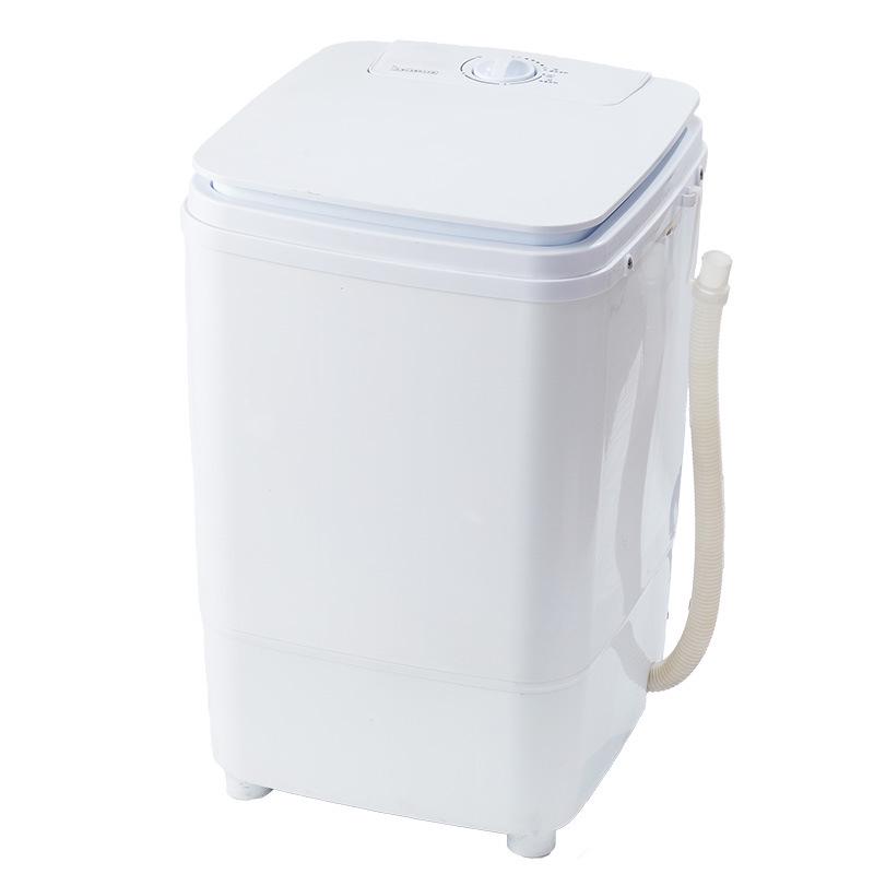 Angpai 4,5 kg Mini-Halbautomatik-Waschmaschine für Socken und Babykleidung mit Schleuderfunktion