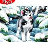 Daimond Painting Dog Rhinestones Craft Kit Diamond Embroidery Mosaic Animal Full Drill Handicraft Decor For Home