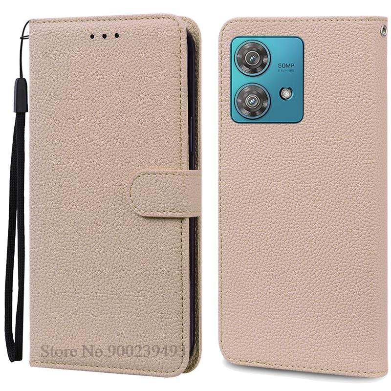 For Motorola Edge 40 Neo Case Leather Wallet Flip Case For Moto Edge 40 Neo Cover Coque Fundas For Moto Edge 40Neo Phone Case
