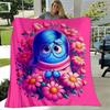1pc Inside Out Printing Blanket - Soft, All-Season Throw for Office Blanket,  | Personalized Gift with Adorable Cartoon Design