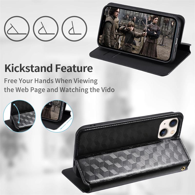 Oppo Find X6 Pro Leather Case: Durable, Multi-Card, Anti-Drop, Stand Feature