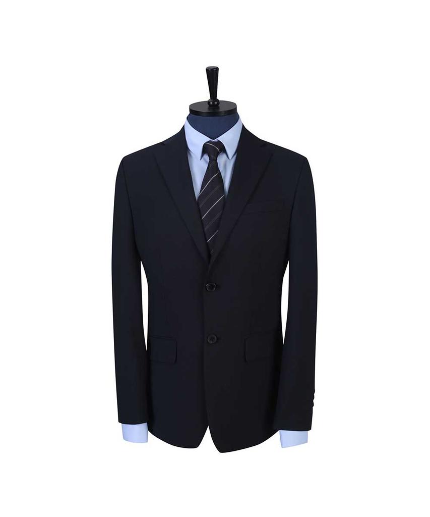 Sieg Wool Blended Two-Tone Suit Jacket (Pjjah2015)