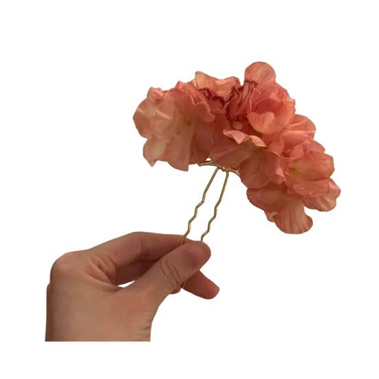 Damen Haarnadel mit künstlicher Blumenverzierung Haarnadel für Dutt Halboffene Frisuren Chinesische Haarnadel Kopfschmuck Hanfu Haar