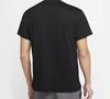 Nike T-shirt uni noir avec logo pour homme