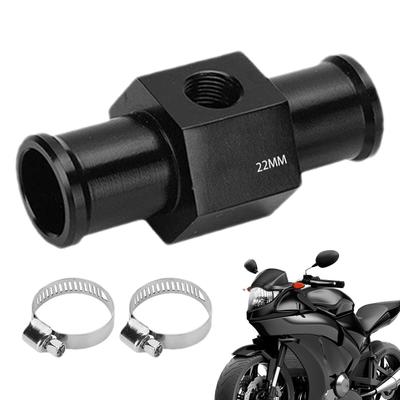 Radiator Temperature Joint Pipe, Radiator Sensor Adapter Mounting Hose, Radiator Hose Adapter Gauge Adapter