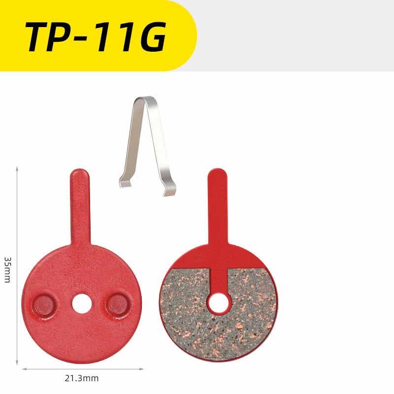 Brake Pads, Semi- Friction for Mountain, Road, and E-Bikes, Bagged Brake Pads for Smooth and Reliable Stopping
