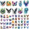 63pcs Colorful Animal Temporary Tattoos Waterproof Arm Legs Tattoos Sticker Tiger Butterfly Wolf Parrot Body Art Fake Tattoos
