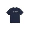 X Asian Artist Collection SS24 Märkeslogga Vardaglig Rund Hals Kortärmad Nautisk T-shirt Unisex T-shirts Mörkblå VN000HA8LKZ1