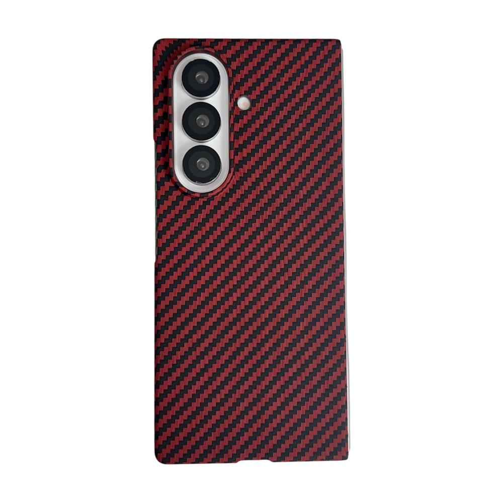 Aramid Fiber Pattern for Magsafe Case for Samsung Galaxy Z Fold 7 6 5 4 3 8 Fold8 Ultra Kevlar Pattern Magnetic Cover YYC003
