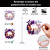 Halloween Cute Ghostly Acrylic Ornament 2D Flat Plaque Hanging Sign Decors For Home Office Classroom Party Wall Decoration