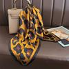 Fashion Luxury Brand 70cm Silk Feel Square Scarf Women Neck Tie Female Hair Bandana Headkerchief Shawl Wrap Hijab Echarpe
