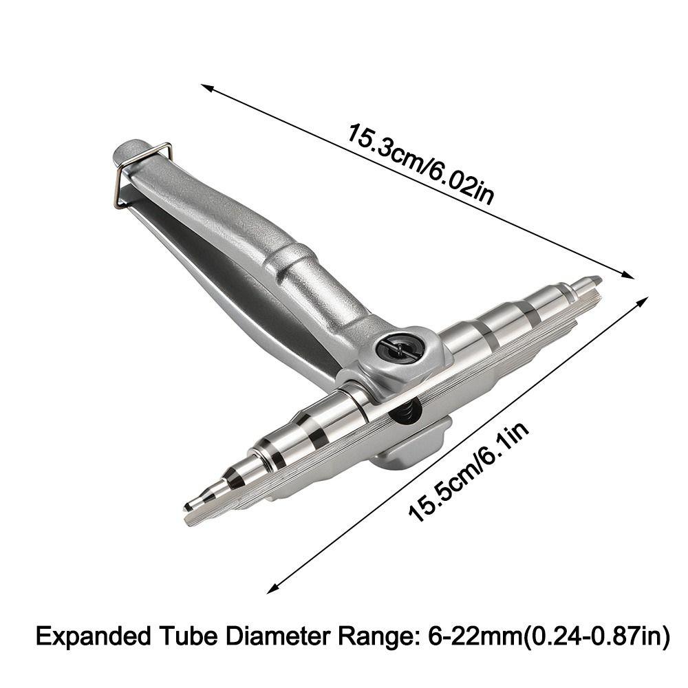 6-22mm Copper Pipe Expander Aluminum Alloy Manual Air Conditioner Reamer Hydraulic Expander