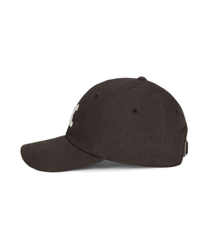 Bajal Va Curved 3D Logo Ball Cap Brown
