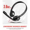 Casque USB Nubwo avec microphone antibruit pour ordinateur portable PS5, casque filaire supra-auriculaire pour centre d'appels de bureau pour Boom