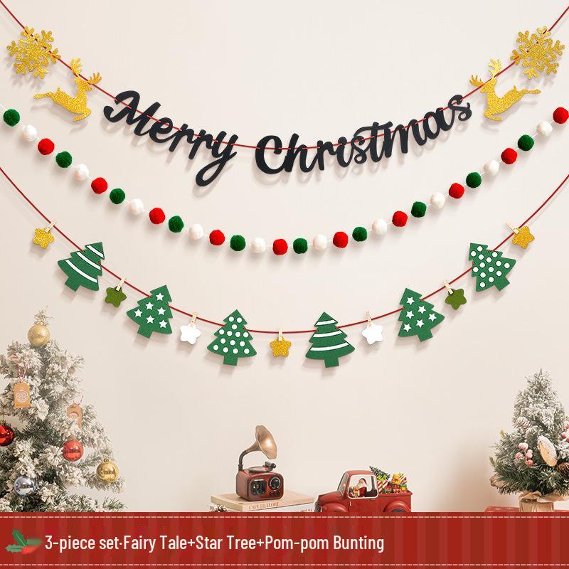 Christmas Tree Ornaments: Festive Banners, Lights & Hanging Decorations