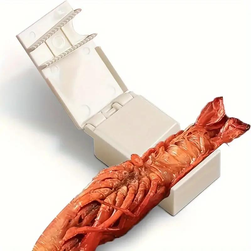 Shrimp Peeler - Easy Shelling Tool for Seafood, Durable Plastic Kitchen Gadget for Home & Restaurant Use