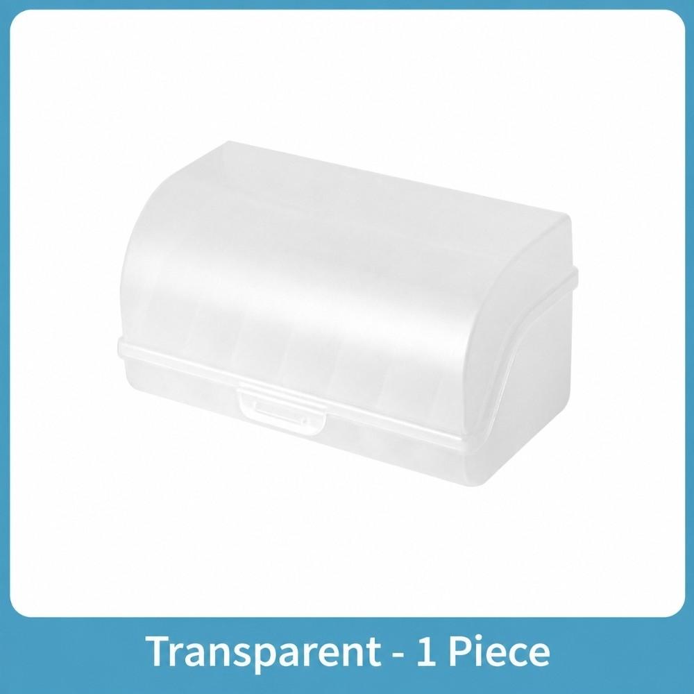 PP Powder Puff Case Clear Beauty Sponge Holder Durable Makeup Sponge Storage Box  Home Travel