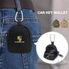 ASQ2 Car Key Wallet Credit Card Documents Mini Key Bag For Panamera Spyder Carrera Boxster Cayman Cayenne 911 970 991 Sticker