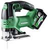 HiKOKI 36V Cordless Jigsaw for Cutting Mild Stainless 1 Storage Case Included Wood, Steel, Steel, Plastic, Etc. Battery, Charger, CJ36DA(XP)