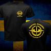 Schwedisches Schweden Swat Police Polisen Special ces Piketen Anti Terrorist T-Shirt