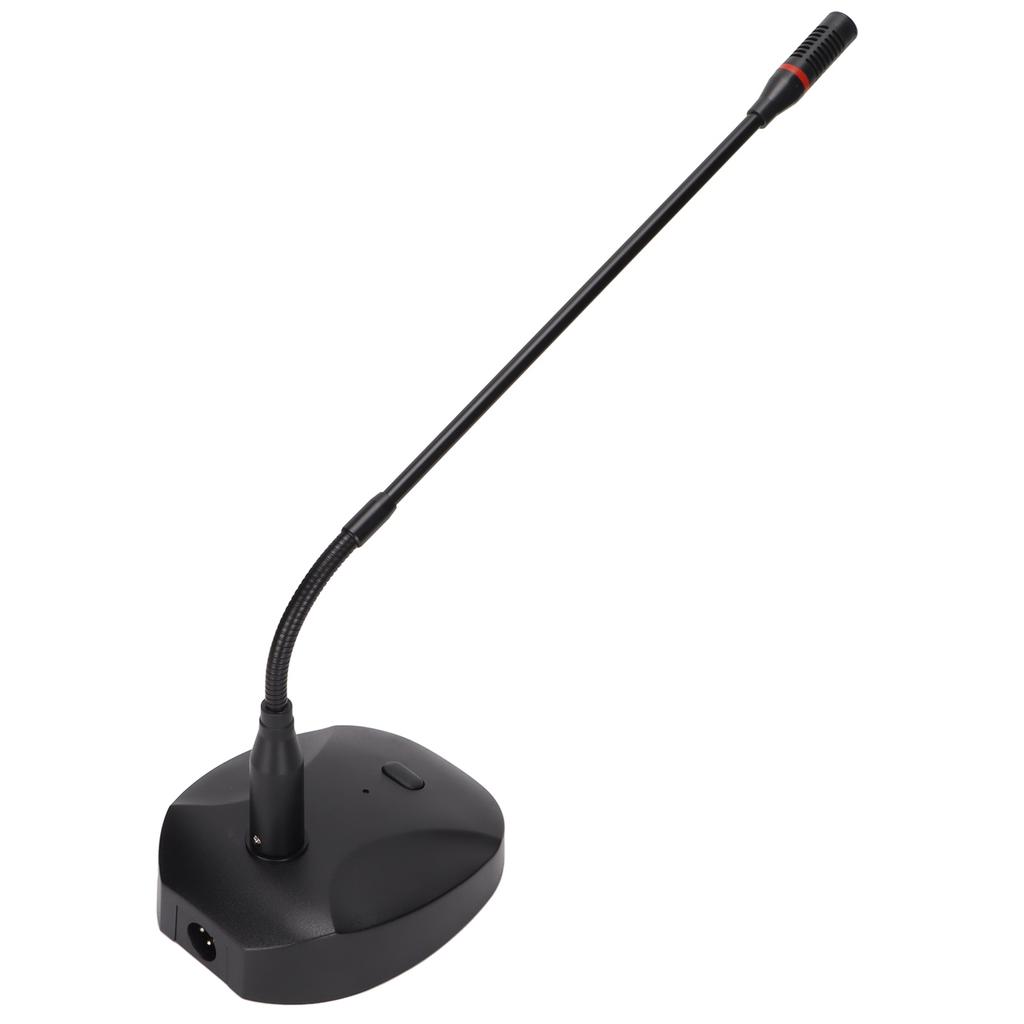 Schwanenhalsmikrofon, Desktop-Mikrofon mit XLR-auf-6,35-mm-Kabel für Konferenz-Webcast