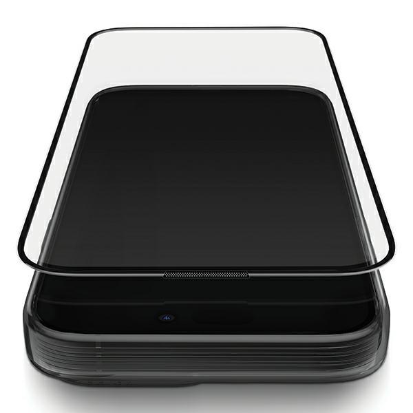 UNIQ Optix Vivid iPhone 15 Pro Max 6.7"clear Tempered Glass with Applicator