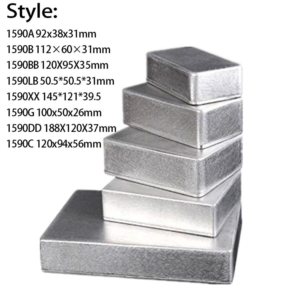 Metal Electric Case Silver Enclosure Lid Height Mm
