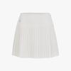 FAIRLIAR GOLF Crochet Flare Pleated Skirt (White)