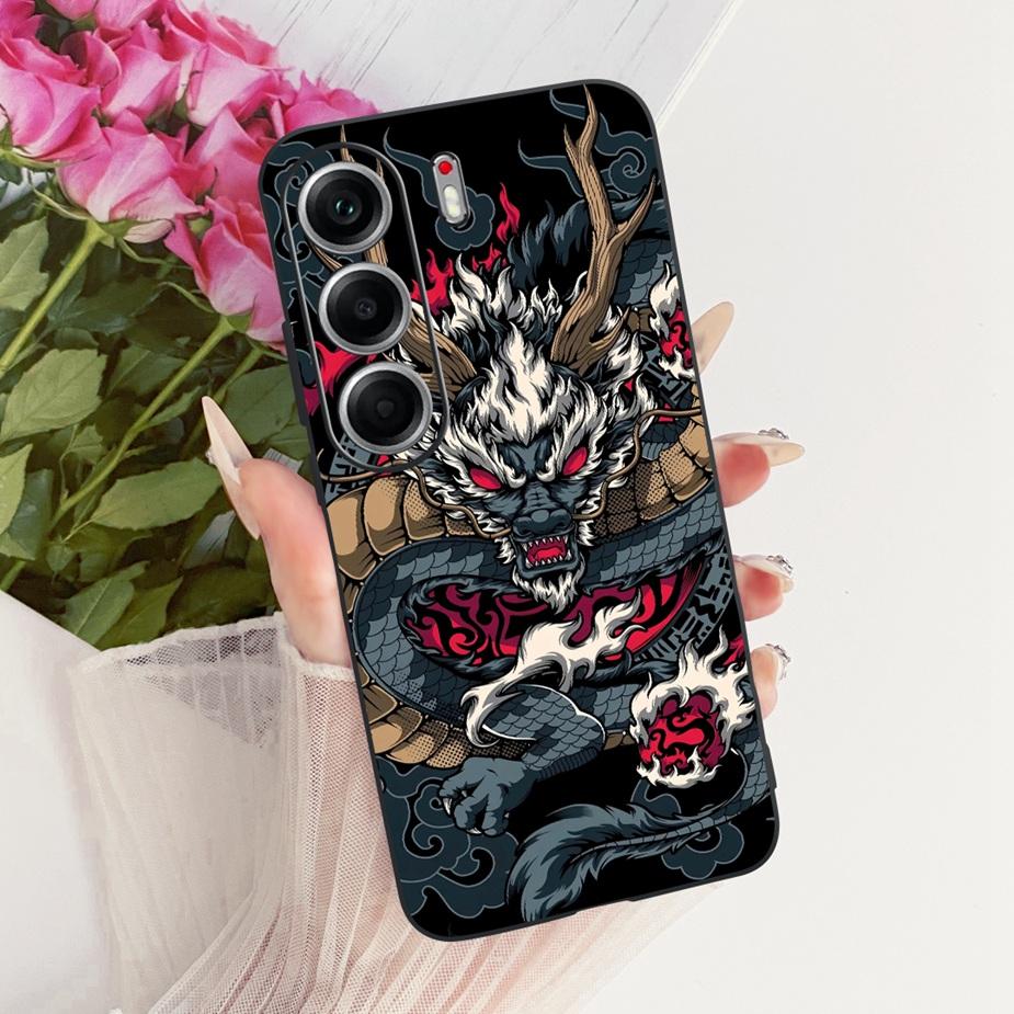 For Tecno Camon 40 Pro 5G CM7 Case Luxury Butterfly Painted Cover Soft TPU Phone Case For Tecno Camon 40 Camon40 Pro 4G CM6 Bags