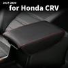 Für Honda CRV CR-V 2017- Mittelarmlehnen-Gehäuseabdeckung Auto-Innenausstattung Armlehnenbox Lederbezug Dekoration Zubehör