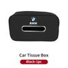 New Car Seatback Tissue Box Armrest Paper Napkin Storage Bag Accessories For BMW E90 E60 E46 E39 F30 F10 E87 X3 X4 X5 X1 G3