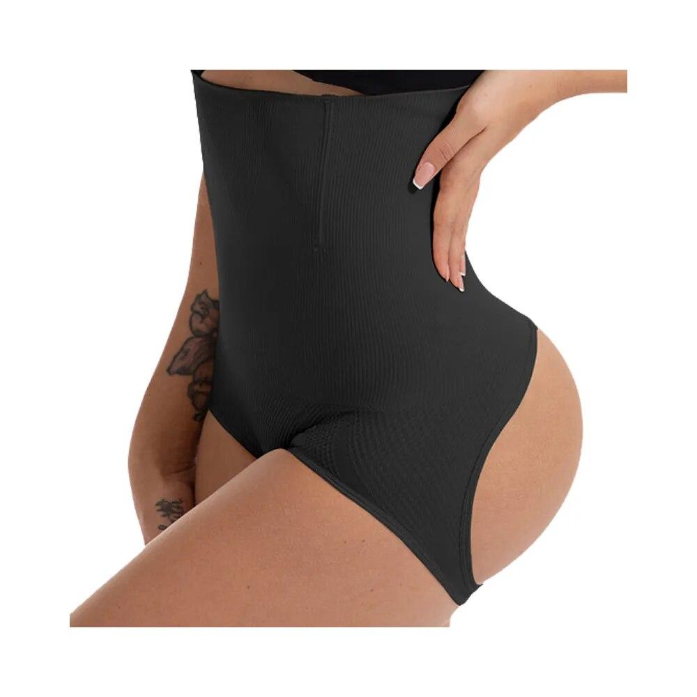 Zoštíhľujúci tvarovač tela s vysokým pásom pre ženy Push Up Spodná bielizeň Zdvíhač zadku Pás Cincher Nohavičky na reguláciu bruška Shapewear