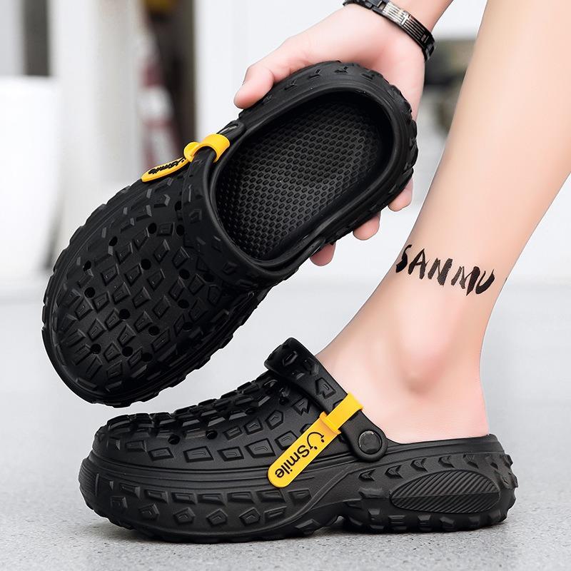 Heren EVA Demping Klompen - Antislip Dikke Zool Comfortabele Casual Schoenen Ademende Comfortabele Pantoffels