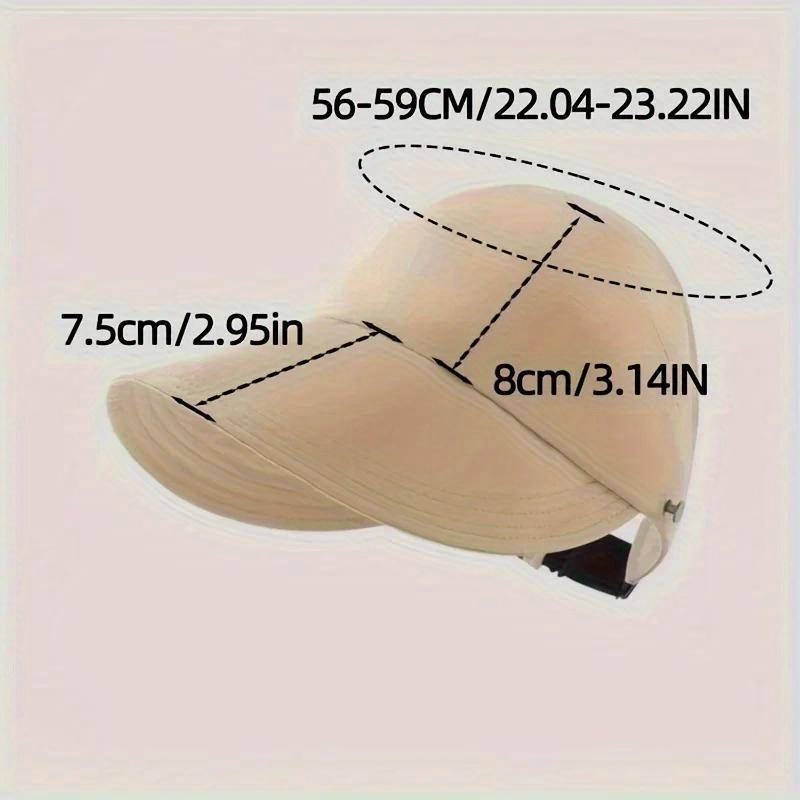 Quick Dry Sun Hat Summer Hats for Women Beach Hat Sun Cap Can Hang Mask Outdoor Breathable Visor UV P… More
