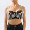Fashionable Pearl Vest Trendy Hand-woven Body Chain Sexy Hollow Bikini Style Chest Ornament