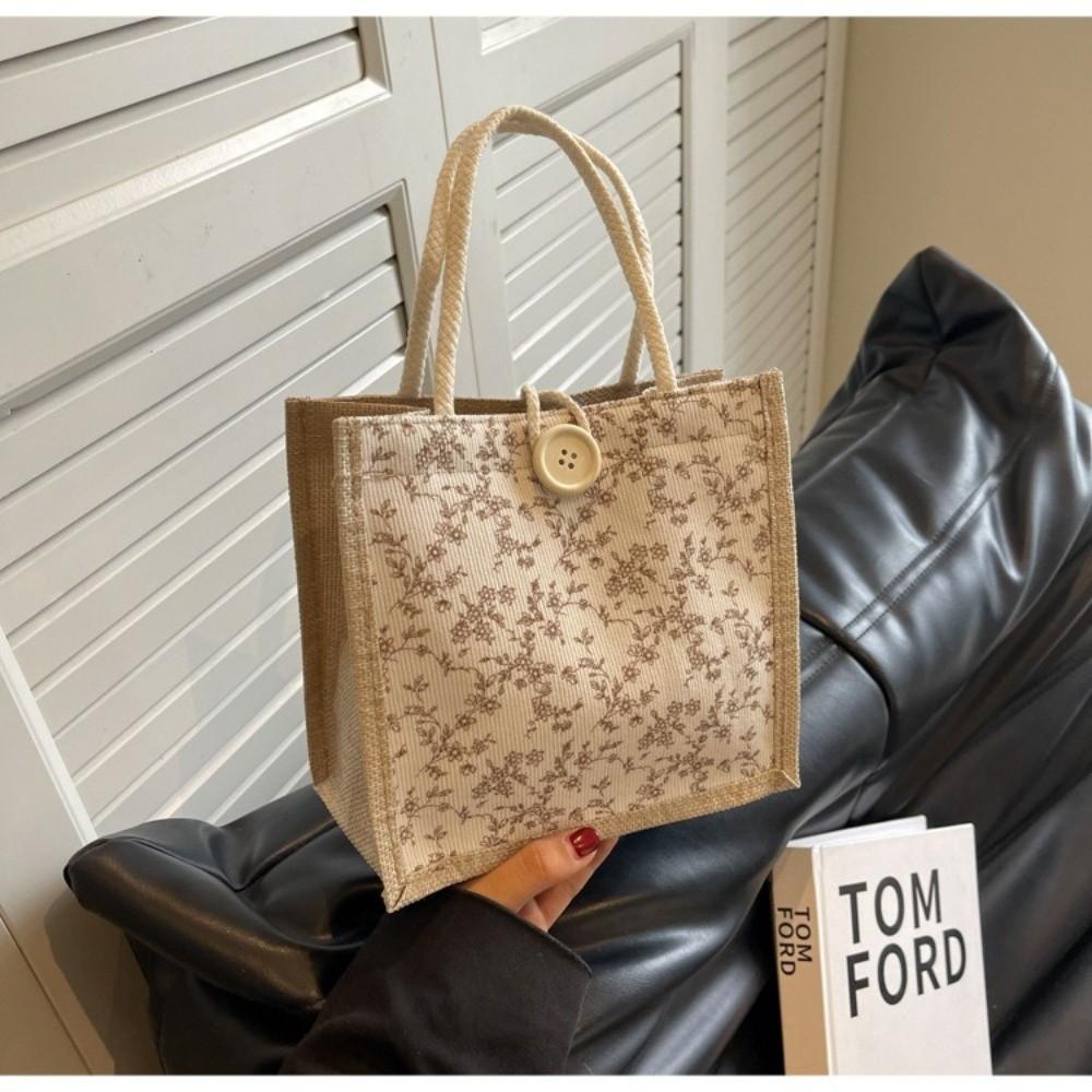Neue Handtasche mit Blumenmuster Vielseitige Tragetasche für unterwegs Lässige Tasche für den Arbeitsweg Damen