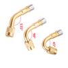 45 Degree Brass Tyre Valve Valve Stem with Extension Adapter for Car Truck Motorcycle