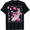 Vintage Sakura Blossom Flower Koi Fish T-Shirt