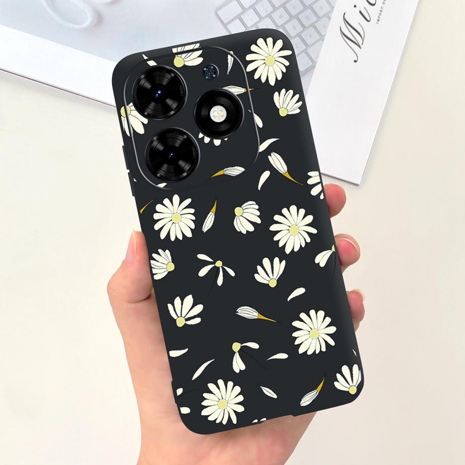 For Tecno Spark Go 2024 Case BG6 New Fashion Candy Painted Cover Soft TPU Phone Case For Tecno Spark Go 2024 Fundas 6.6'' Bumper
