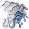 Dragon Silicone Molds Chinese Zodiac Dragon Fondant Mold Cake Decorating Tools Cupcake Topper Candy Resin Clay Chocolate Gumpaste Mold