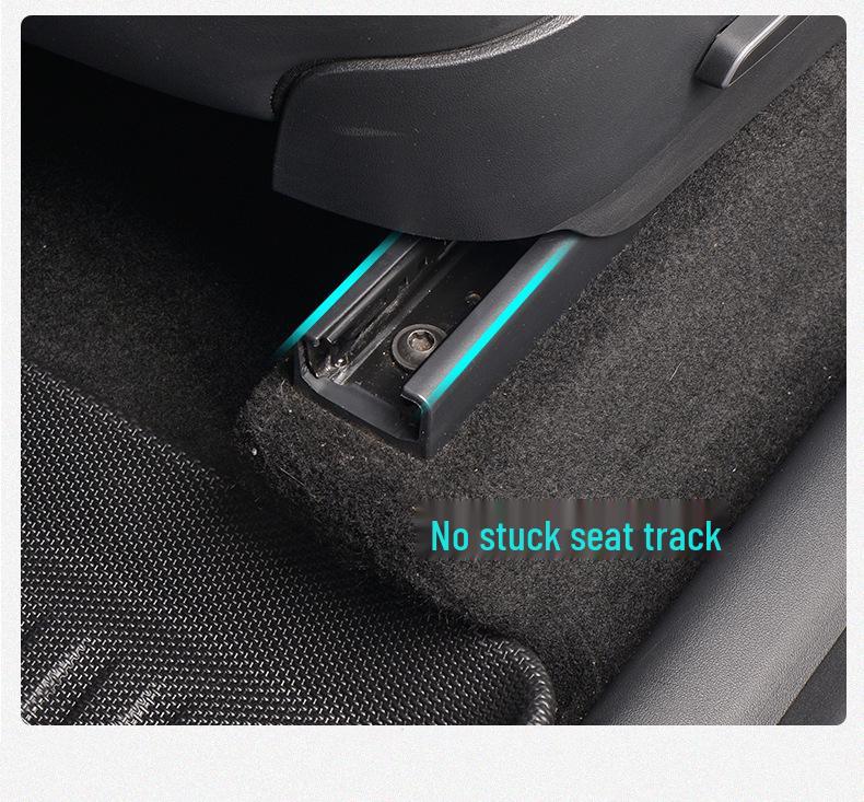 TPE Car Floor Mats for Tesla Model 3 (2021-2023) - Includes Front and Rear Trunk Mats, Thermoformed Design