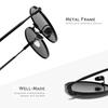 [SUNGAIT] Sunglasses for Men and Women, Round Shape, Polarized, for Fishing, Driving, SGT059-HH JP