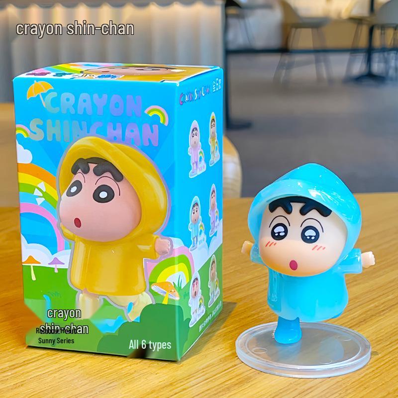 Crayon Shin-chan Shake Shake Desktop Ornament Trendy Toy Doll Blind Box